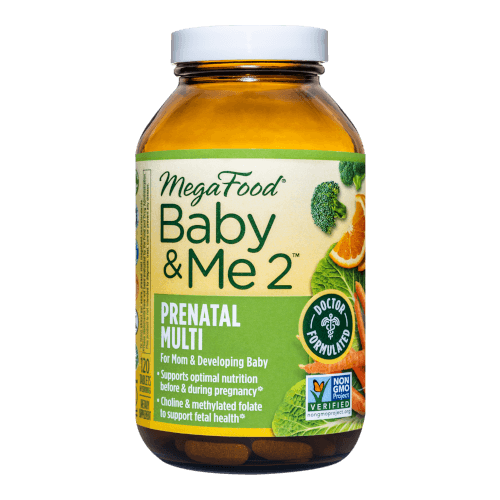 MegaFood Baby and Me 2 120 Tablets 2 Daily