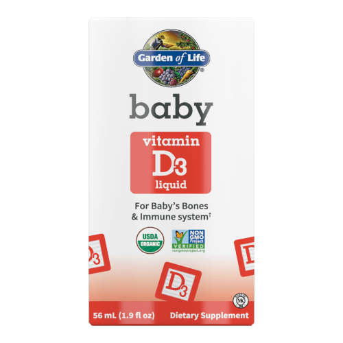 Garden of Life Baby Vitamin D3 1.9 oz Liquid
