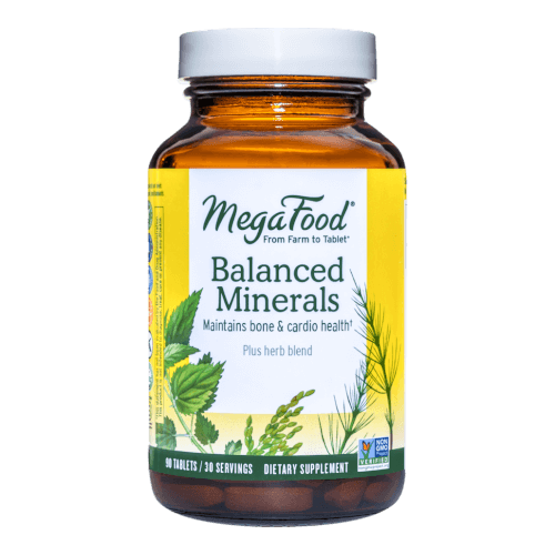 MegaFood Balanced Minerals 90 Tablets