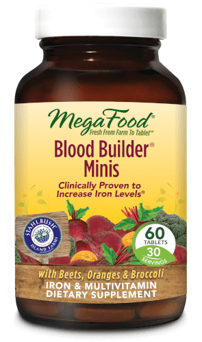 MegaFood Blood Builder Mini 60 Tablets