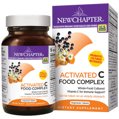 New Chapter C Food Complex 180 Tablets