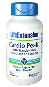 Life Extension Cardio Peak with Hawthorn and Arjuna 120 Capsules