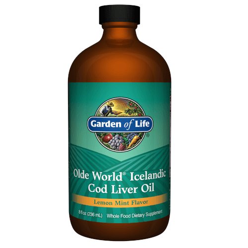 Garden of Life Cod Liver Oil Icelandic 8 oz Liquid