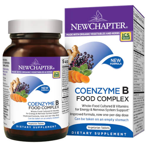 New Chapter Coenzyme B Food Complex One Daily 90 Tablets