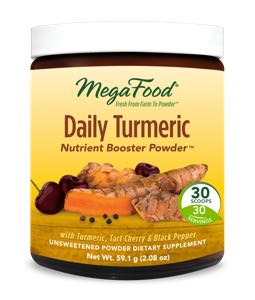 MegaFood Daily Turmeric Nutrient Booster 30 Days Powder
