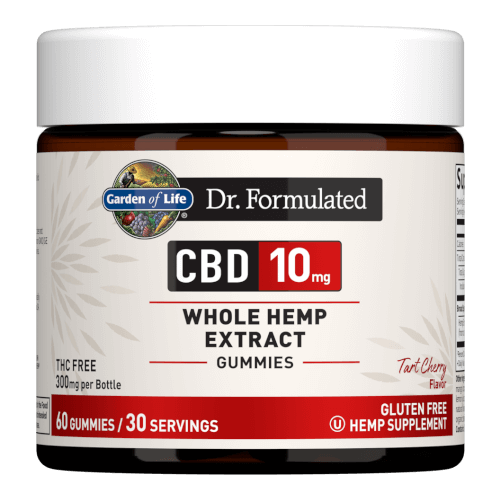 Garden of Life Dr Formulated CBD 10mg Tart Cherry 60 Gummies