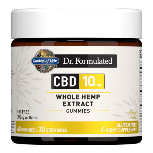Garden of Life Dr Formulated CBD 10mg Mango 60 Gummies