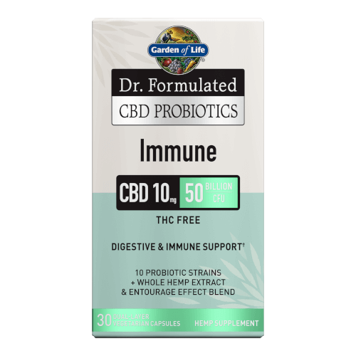 Garden of Life Dr Formulated CBD Probiotics Immune 30 Capsules
