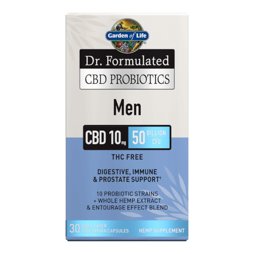 Garden of Life Dr Formulated CBD Probiotics Men 30 Capsules