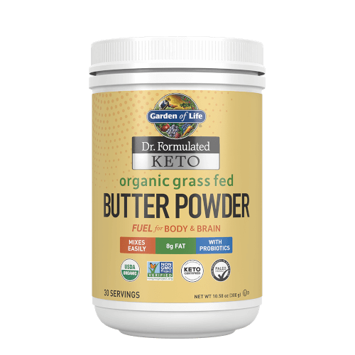 Garden of Life Dr Formulated Keto Organic Grass Fed Butter 10.58 oz Powder