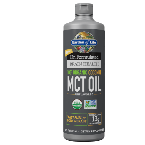 Garden of Life Dr Formulated Organic Coconut MCT Oil 16 oz Liquid