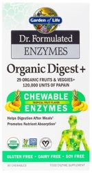 Garden of Life Dr Formulated Organic Digest 90 Chewable Tablets
