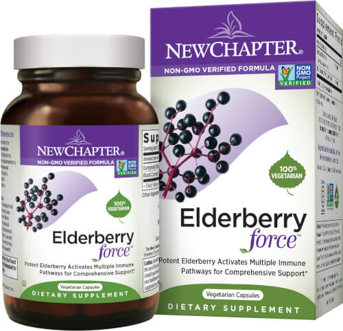 New Chapter Elderberry Force 30 Capsules