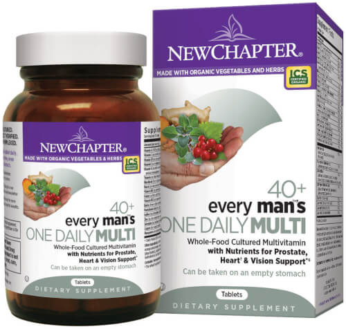 New Chapter Every Man One Daily 40 Plus 48 Tablets