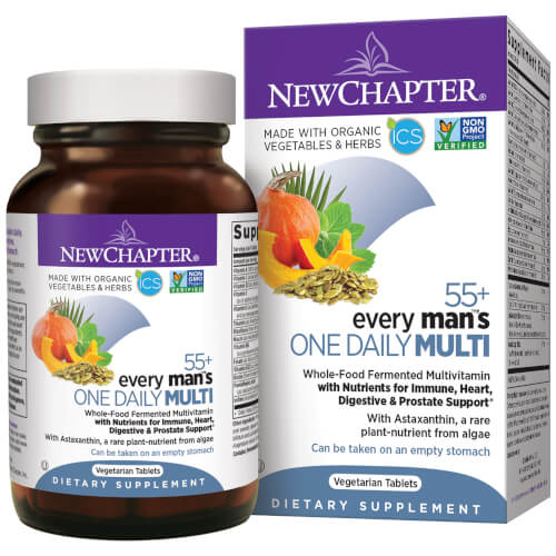 New Chapter Every Man One Daily 55 Plus 96 Tablets
