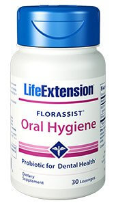 Life Extension FLORASSIST Oral Hygiene Probiotic 30 lozenges