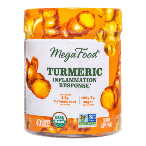 MegaFood Gummy Turmeric Inflammation Response 40 Gummies