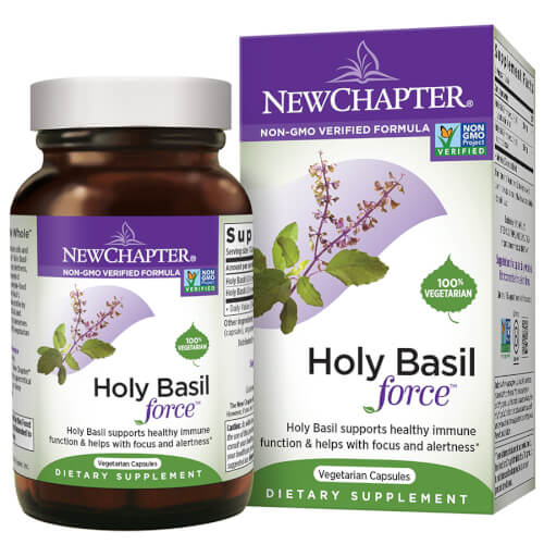 New Chapter Holy Basil Force 120 Capsules