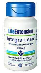 Life Extension Integra Lean African Mango Irvingia 60 Veg Caps
