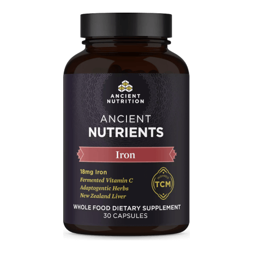 Ancient Nutrition Iron 30 Capsules