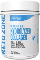 Dr Colbert Keto Zone Hydrolyzed Collagen 30 Servings Powder