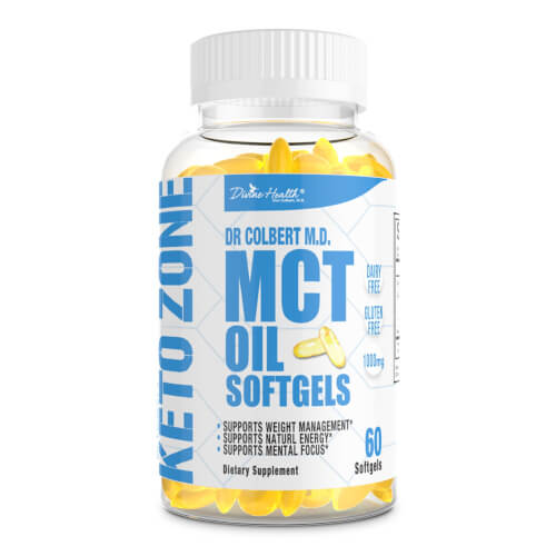 Dr Colbert Keto Zone Maximum MCT Oil 60 softgels