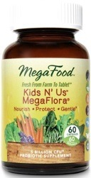 MegaFood Kids N Us MegaFlora 60 capsules