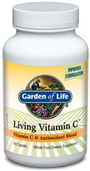 Garden of Life Living Vitamin C 60 Caplets