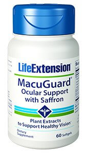Life Extension MacuGuard Ocular Support 60 Soft Gels