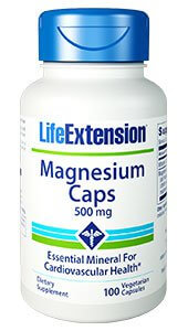 Life Extension Magnesium 500 mg 100 Capsules