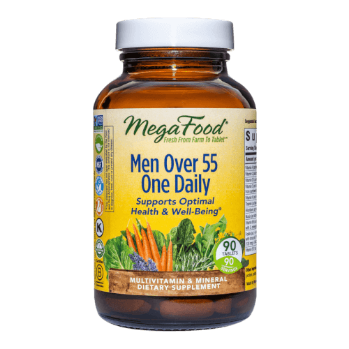 MegaFood Men Over 55 One Daily 90 Tablets
