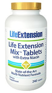 Life Extension Mix Extra Niacin 240 Tablets