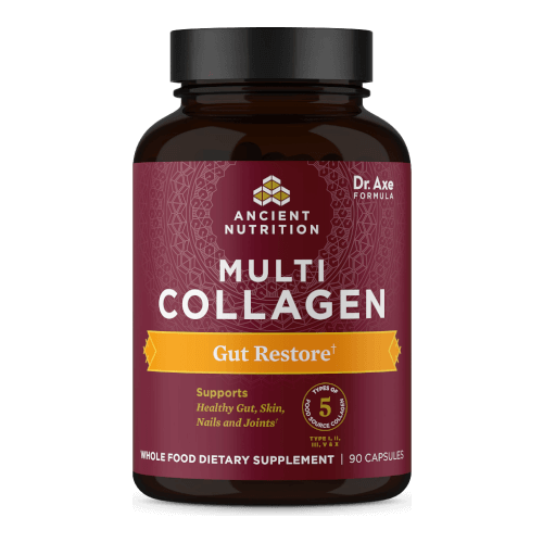 Ancient Nutrition Multi Collagen Protein Gut Restore 90 Caps