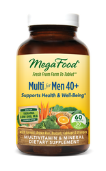 MegaFood Multi for Men 40 Plus Two Daily 120 Tablets