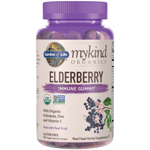 Garden of Life MyKind Organics Elderberry Immune Gummy 120 Gummies