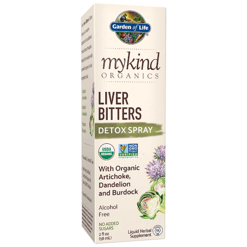 Garden of Life MyKind Organics Liver Bitters Spray 2 oz Liquid