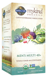 Garden of Life MyKind Organics Mens 40 Plus Multi 120 Tablets