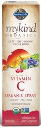Garden of Life MyKind Organics Organic Amla Vitamin C Cherry Tangerine 2 oz Spray