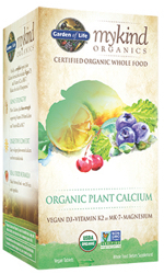 Garden of Life MyKind Organics Plant Calcium 180 Tablets