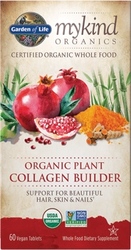 Garden of Life MyKind Organics Plant Collagen Builder 60 Tablets