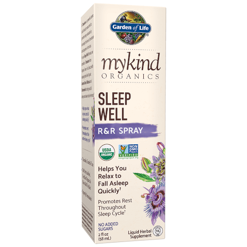 Garden of Life MyKind Organics Sleep Well R and R Spray 2 oz Liquid