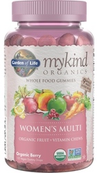 Garden of Life MyKind Organics Womens Gummy Multi Berry 120 Fruit Chews