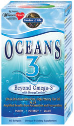 Garden of Life Oceans 3 Beyond Omega-3 60 Softgels