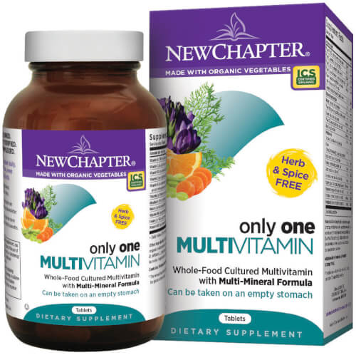 New Chapter Only One 72 Tablets