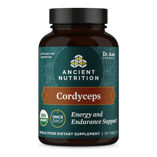Ancient Nutrition Organic Cordyceps Once Daily 30 Tablet