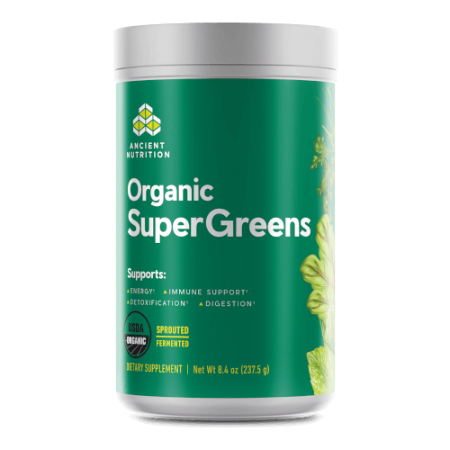 Ancient Nutrition Organic SuperGreens 25 Servings Powder