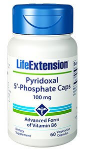 Life Extension P5P Pyridoxal 5 Phosphate 60 Capsules