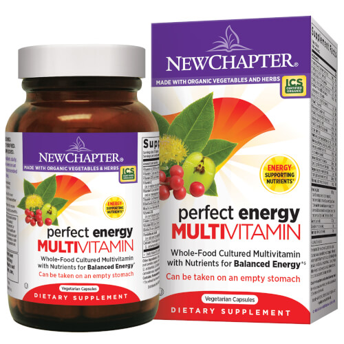New Chapter Perfect Energy 72 Tablets