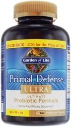 Garden of Life Primal Defense Ultra 216 Capsules