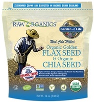 Garden of Life Raw Organics 12 ounce Organic Flaxseed and Chia